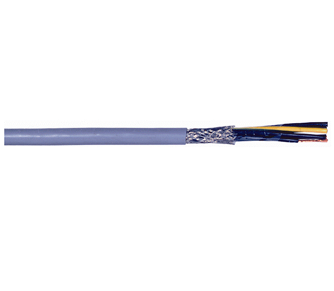 18 AWG 40 Cores 24/32 Stranded BC FLEX-CY-JZ Shielded TC Braid PVC Power And Control Cable 1351840