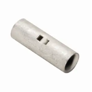 Burndy YSV14HBOX 16 - 14 AWG 1/4" Strip Uninsulated Reducing Splice Inspection Window Copper Terminal Lug