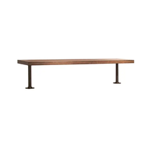 Pipeline Nesting Table Topper - Frame Dark Brown Top Econoco PSNTTOPSET