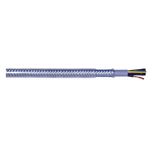 3/0 AWG 4 Cores SY-JZ BC Shielded Steel Braid PVC Power And Control Cable 1233104