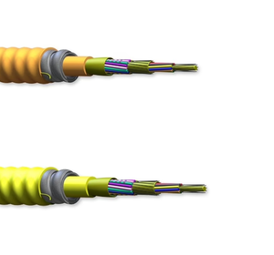 Corning Multi Fiber Riser, Plenum MIC Tight Buffered Interlocking Armored Cable