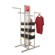 Alta 4-Way Cross Merchandising Unit Econoco T502SC-H