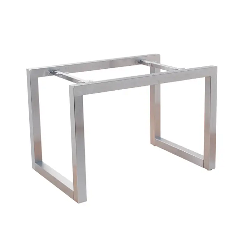 Alta Medium Display Table Frame Only - Satin Chrome Econoco T505FRSC