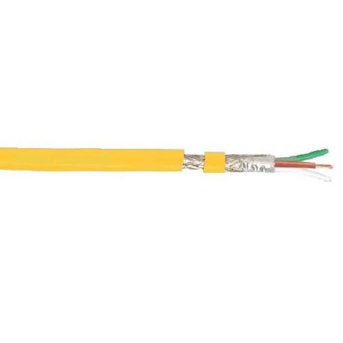 SafteyBus PUR-EF Bare Copper High Flex TC Braid Shield Ethernet Cable