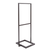 Linea 22''W X 28''H Floor Standing Bulletin Sign Holder Econoco LNSH28