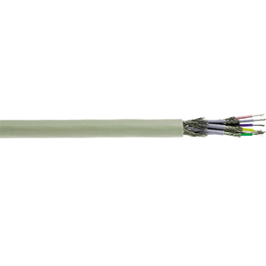 20 AWG 3 Cores 16/32 Stranded LiYCY-CY BC Shielded TC Braid PVC Data Transmission Cable 5022003