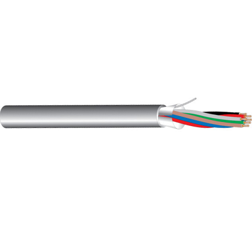 West Penn 3281 18 AWG 7C 7x26 Stranded BC Shielded Aluminum Foil TC CMR PVC Low Voltage Audio Communication Cable