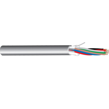 West Penn 3264 20 AWG 9C 7x28 Stranded BC Shielded Aluminum Foil TC CMR PVC Low Voltage Audio Communication Cable