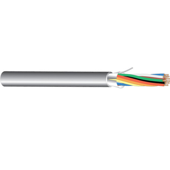 West Penn 3271 22 AWG 8C 7x30 Stranded BC Shielded Aluminum Foil TC CMR PVC Low Voltage Audio Communication Cable