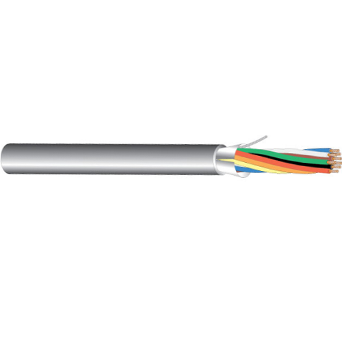 West Penn 3271 22 AWG 8C 7x30 Stranded BC Shielded Aluminum Foil TC CMR PVC Low Voltage Audio Communication Cable