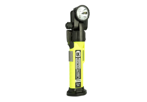 UK 4AA Safety Yellow Lighthouse With Magnetic Base Right Angle ELED Work Light