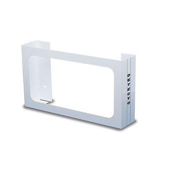 Wall Mount White Glove Box Holder 3 Box Detecto GH3