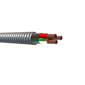 8-2C 10 Ground Solid Copper MC Intermediate Feeder Steel THHN Insulation Interlocked Armored Cable