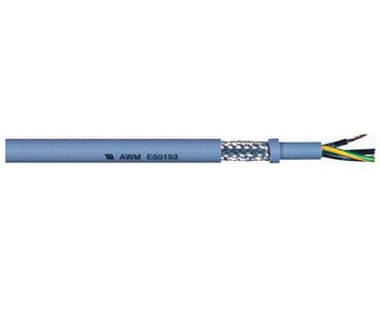 19 AWG 5 Cores FLEX-UL-CY BC Shielded CSA/CE PVC Flexible Control Cable 1411905