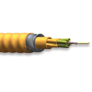 Corning Multi Fiber 50µm, 62.5µm Single Mode and Multimode Interconnect Armored Cable