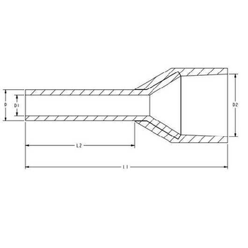 Burndy YF1412ITL 14 AWG 0.71