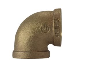 1-1/2" 90 Degree Elbow Bronze Nipples and Fittings 44107
