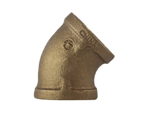 1-1/4" Bronze 45 Elbow and Fittings 44186