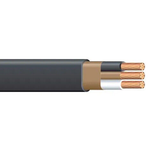 6/2 W/GRND NM-B 600V Stranded Black