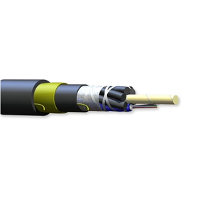 Corning Multi Fiber Span Code A, C, E, 2 & 5 50µm, 62.5µm Solo ADSS LT Dual Jacket Gel Filled Cable