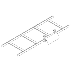 Cable Runway Radius Drop Stringer Adjustable Gray 10.25" W CPI 12101-101