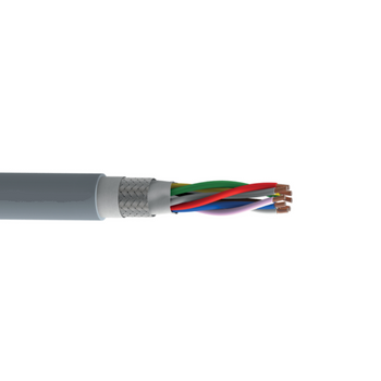 20 AWG 8P 7/28 Stranded Li2YCY-TP BC Shielded Low Capacitance PVC TC Braid Data Cable 5202008