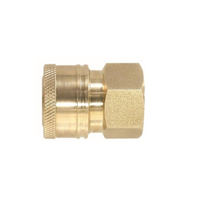 3/8" Female Brass Straight Through Coupler 86036