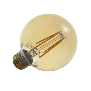 7 Watt 2200K 120V G25 Globe Amber Filament LED VG25-3020ea