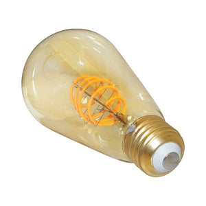 4.5 Watt 2200K 120V ST19 Amber Filament LED VST19-3020ad