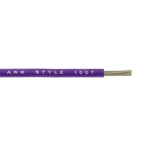 Waytek WQT20 20 AWG 1C 10/30 Stranded Tinned Copper Unshielded PVC UL 1007/1569 300V Hook-Up Wire