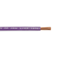 Waytek WN14 14 AWG 1C 19/27 Stranded Bare Copper Unshielded UL 1452 THHN/THWN MTW 1316 Hook-Up Wire