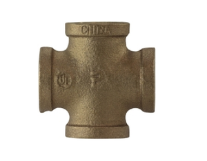 2 1/2" Red Brass Cross Nipples And Fittings 80102-40
