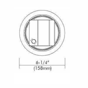 4″ LED Retrofit Frame-In Kit 14W 120-277V AC 960 Lumens UTD Trim-Reflector/Baffle