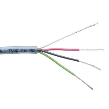 Alpha Wire 1299/30C 22/30 22 AWG 30 Conductors 300V Foil PVC Insulation Communication Control Industrial Cable