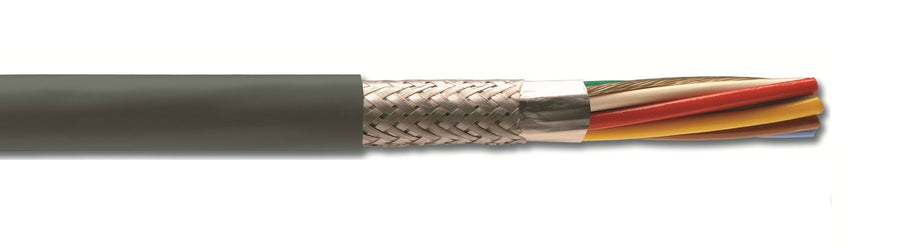 Alpha Wire 2260 16 AWG 2 Conductors 300V SPIRAL PVC Insulation Communication Control Industrial Cable