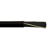 Alpha Wire XM1004LCY 10 AWG 4 Conductor Blue Braid Shield PVC Insulation 600/1000V Industrial Series XM Flex Control Cable