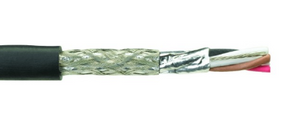 Alpha Wire Multi Conductor 300V Foil Xtra Guard-4 Extreme Temperature TPE Cable