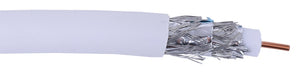 18 AWG RG6 60% CMP Plenum PVC Rated Coaxial Cable