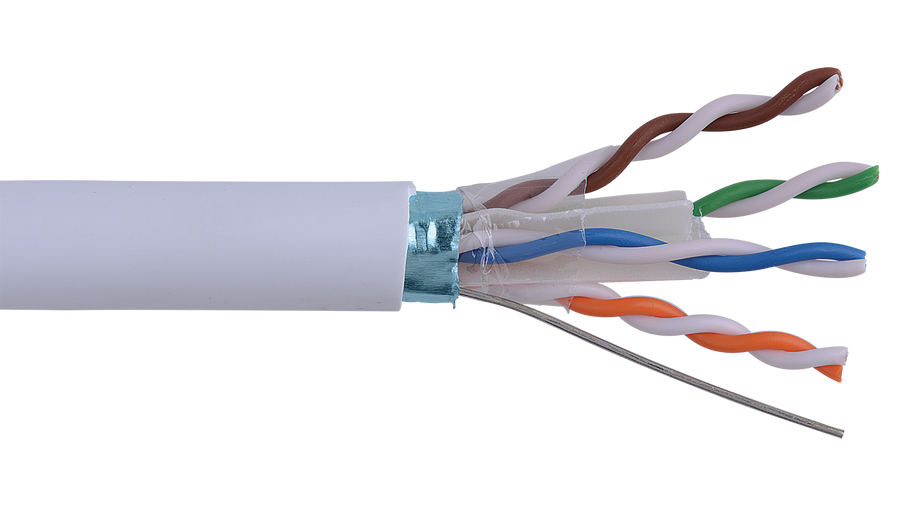 Belden 10GX63F 23 AWG 4P Cat6a Enhanced F/UTP Plenum Bonded Twisted Pair Cable