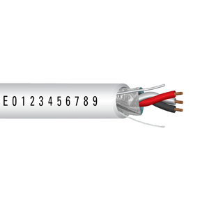 18 AWG 3C Strand Bare Copper Plenum Shielded Al Mylar Low-Smoke PVC Temperature Control Cable