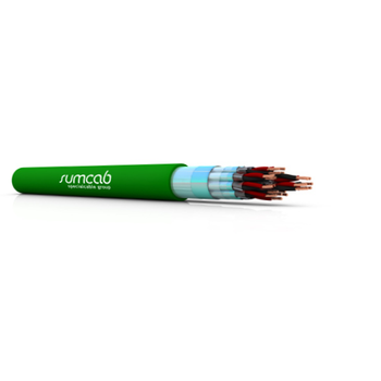 Sumsave® 113320030190500 17 AWG 6P Bare Copper Shielded TC Drain AS Z1HOZ1-K 300/500V Instrumentation Cable