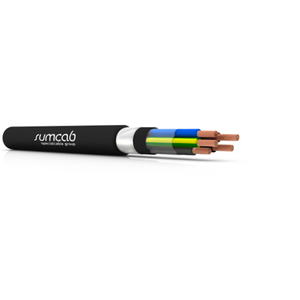 Sumflex 130600010730001 500 MCM 1C Bare Copper Unshielded PVC Galvanized Steel RVFV-K FB 0.6/1kV Armored Cable