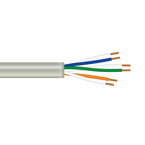 16 AWG 3P Stranded Bare Copper CMP Remguard LS-PVC 300V Digital PowerPipe Cable