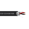 20 AWG 2C Bare Copper Shielded Plenum Low Smoke PVC Jacket 75C 300V Mic Line Level Control Cable