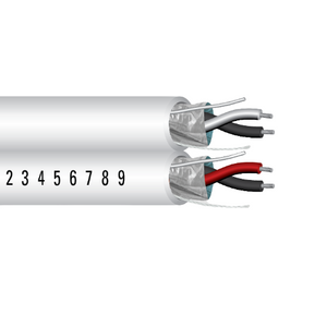 22 AWG 2P Tinned Copper Individually Shielded Plenum FEP PVC Jacket 300V Mic Line Level Control Cable