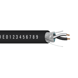 18 AWG 2C Strand Bare Copper Plenum Shielded Al Mylar Low-Smoke PVC Temperature Control Cable