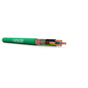 Sumsave® 113000100190500 17 AWG 10C Bare Copper Braid Shielded FRLSHF Polyolefin AS Z1C4Z1-K 300/500V Screened Cable