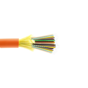 18 AWG 3P 8 Fiber Stranded BC Tight Buffer Fiber Riser OS2 40V-Series FR PVC PowerPipe Oval Hybrid Cable