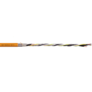 Igus CF27-60-15-02-01-D (10awg-4C+16awg-1STP) Stranded Bare Copper Shielded TC Braid PUR 1000V Chainflex® CF27.D Servo Cable