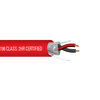 14 AWG 2C Solid Bare Copper Shielded Plenum FPLP LSZH Fire Alarm Circuit Integrity Cable